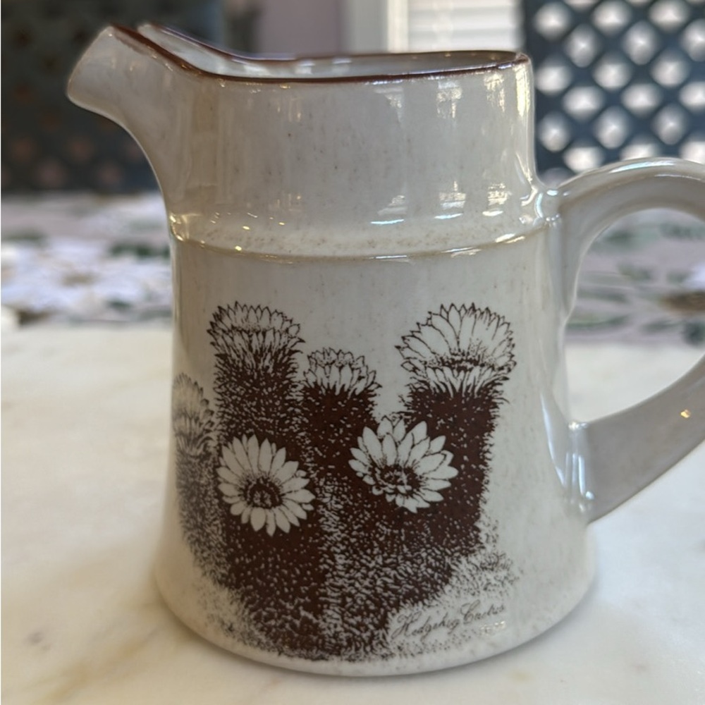 Noritake Brown and Tan Serveware with Floral Motif